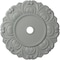 Ekena Millwork Angel Ceiling Medallion (Fits Canopies up to 15 3/4"), 32 1/4"OD x 3 5/8"ID x 1 1/8"P, Primed White CM32AN - alternate 1
